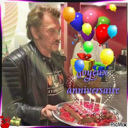 joyeux anniversaire Johnny